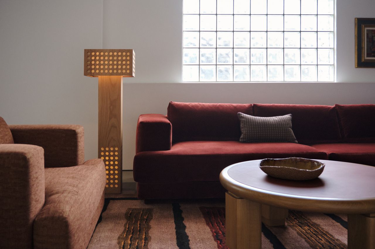 Lawson-Fenning’s Bosque Furniture Collection at NYCxDesign 2026 - upholstered sofa