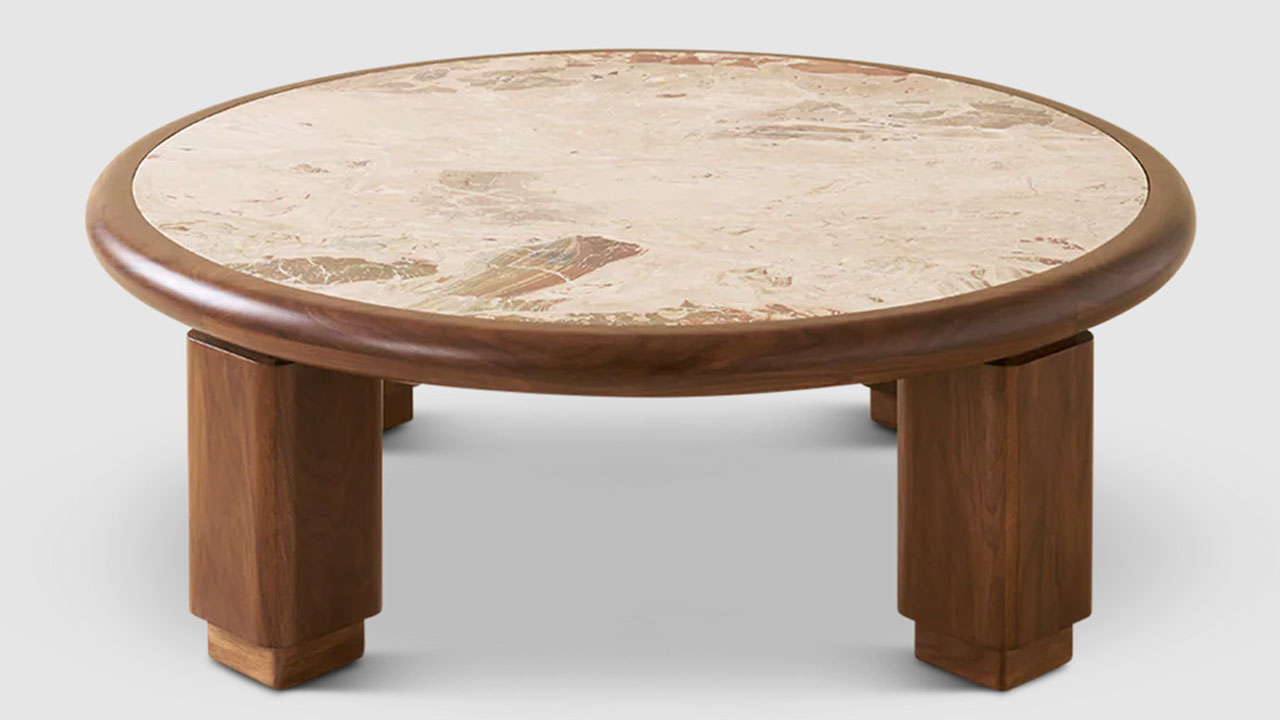 Lawson-Fenning’s Bosque Furniture Collection at NYCxDesign 2026 - round coffee table