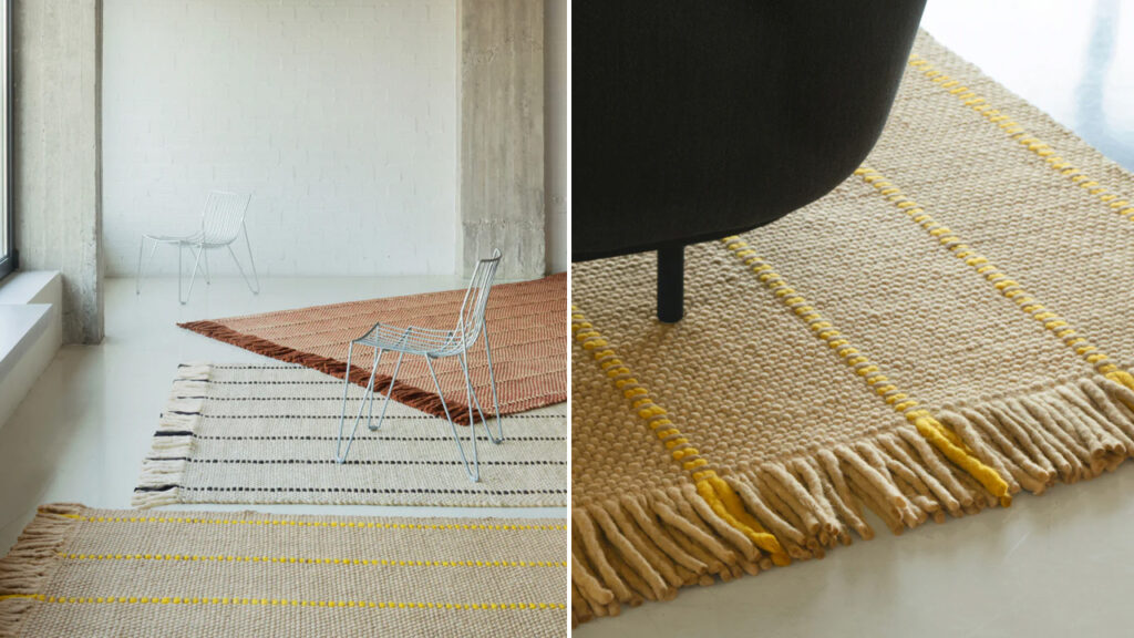 Cord Rug Collection Gives Sensory Connection to Artistry Beneath Your Feet Layered x Massproductions Cord collection