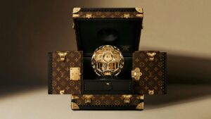 Louis Vuitton Builds Football Clock With 8-Day Mechanical Movement From L’Epée 1839 Inside Louis Vuitton to Auction Football Mechanical Clocks for UNICEF’s Noble Cause