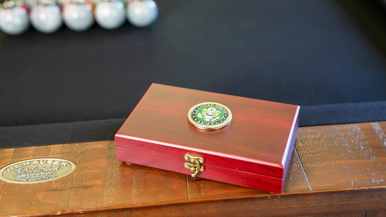 Memorial Day gifts for veterans - US Army Playing Cards & Dice Gift Set