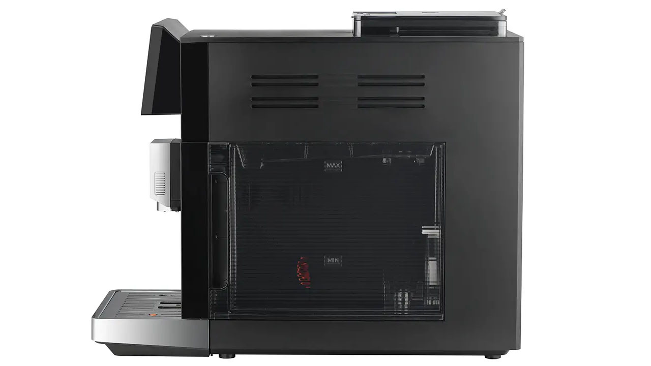 Side view of Midea 10-in-1 Fully Automatic Espresso Machine