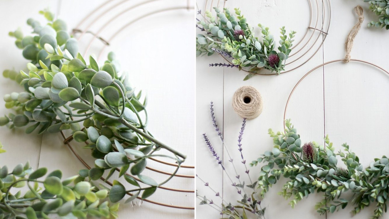 Minimal Spring Wreath