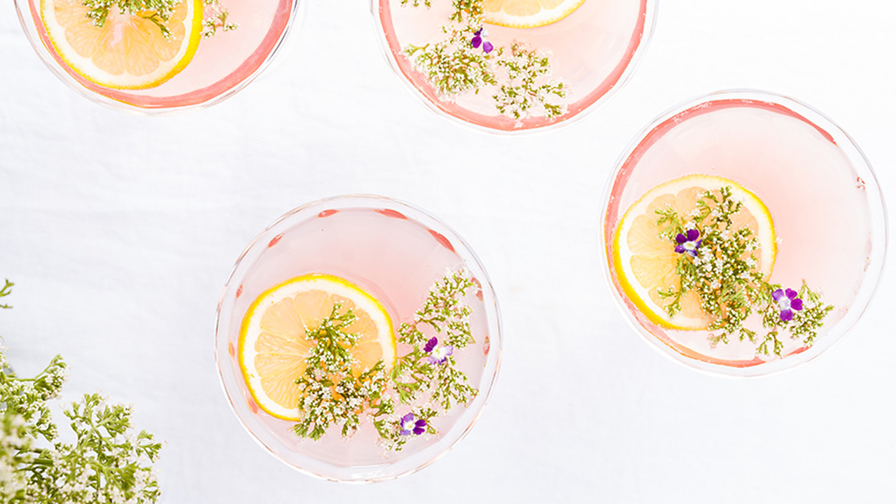 Mother’s Day Cocktails - Big Batch Pink Negronis