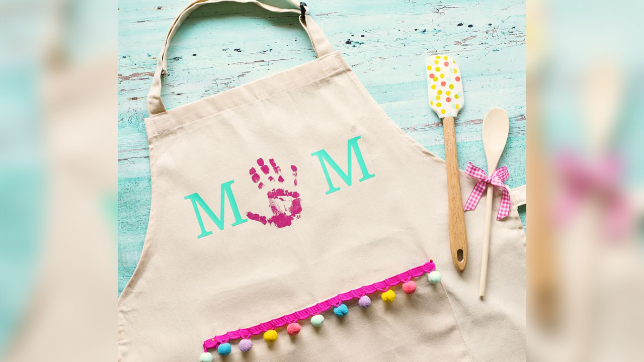 Mother’s Day Handprint Apron