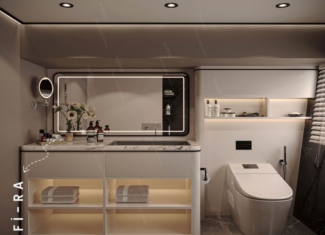 Toilet of Fi-Ra Tiny House on wheels