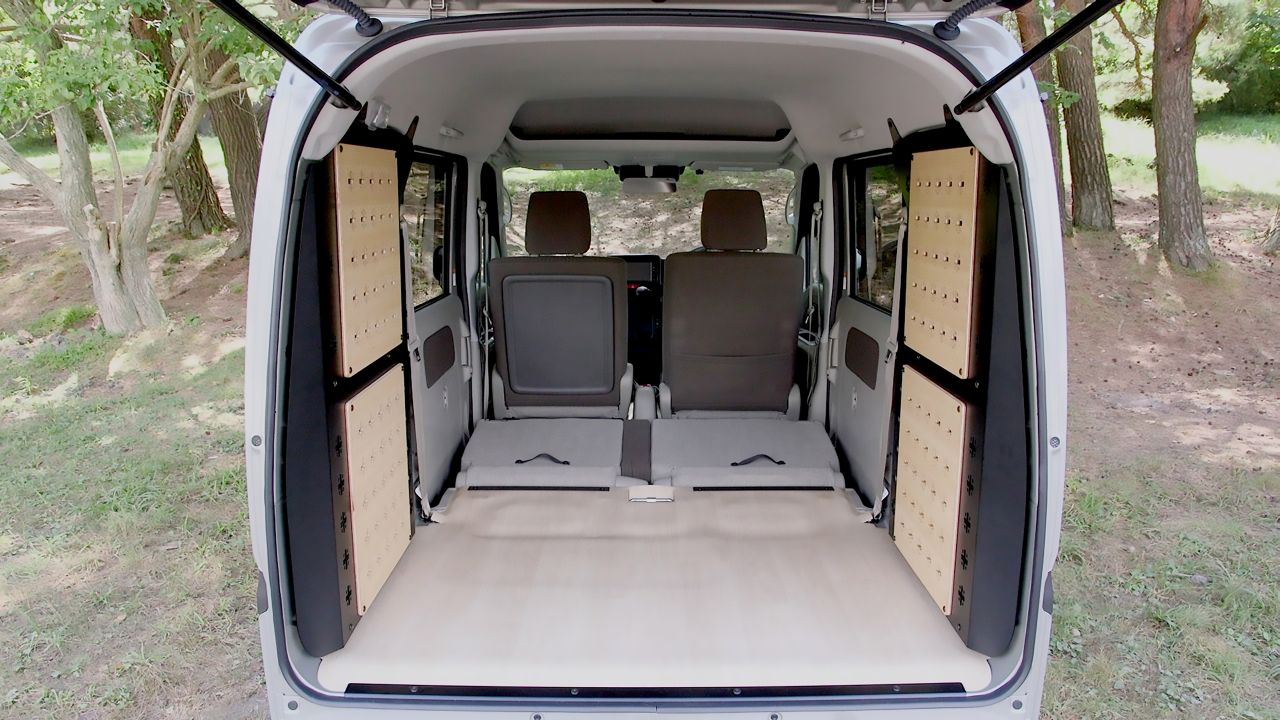 Nissan’s Clipper Van With "Multi-Rack Package for Overlanding