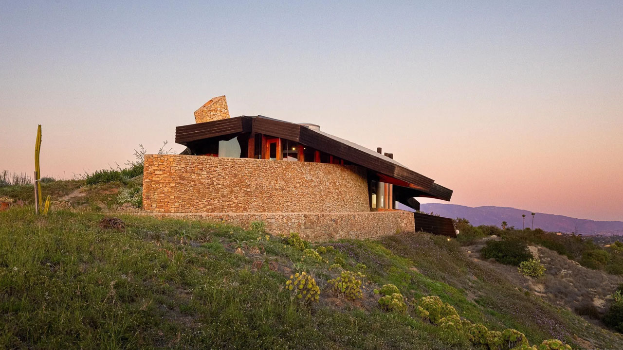 Locally sourced materials add beautiful organic charm to the building