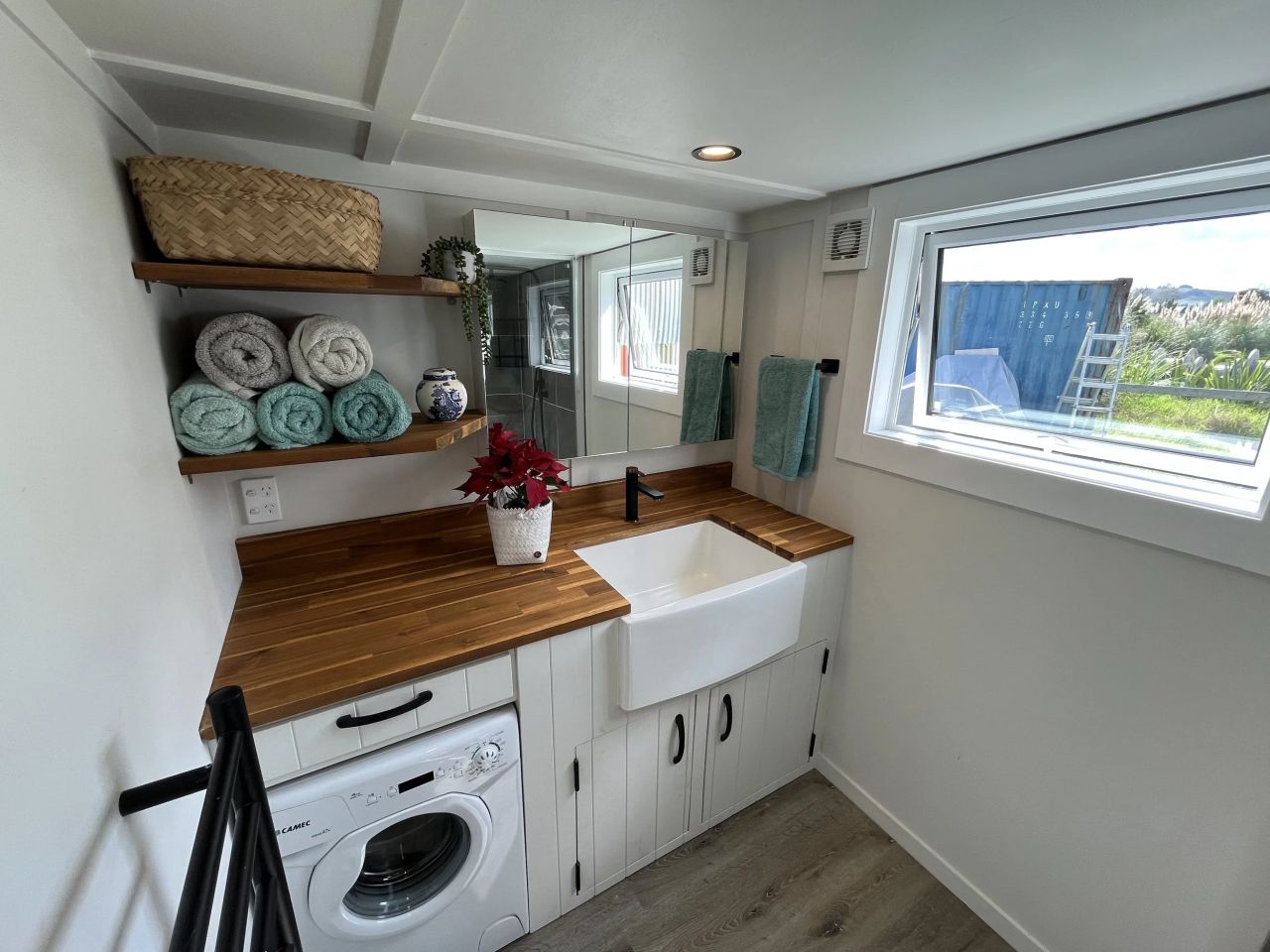 Old Man Pine tiny house on wheels