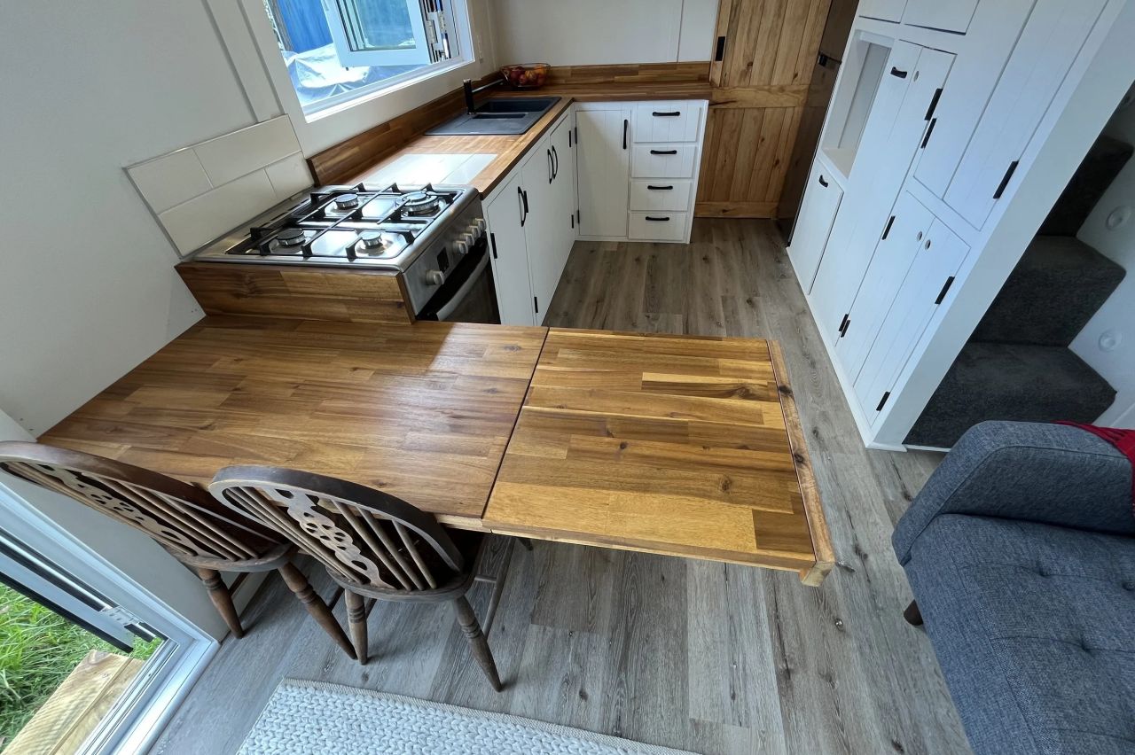 Old Man Pine tiny house on wheels