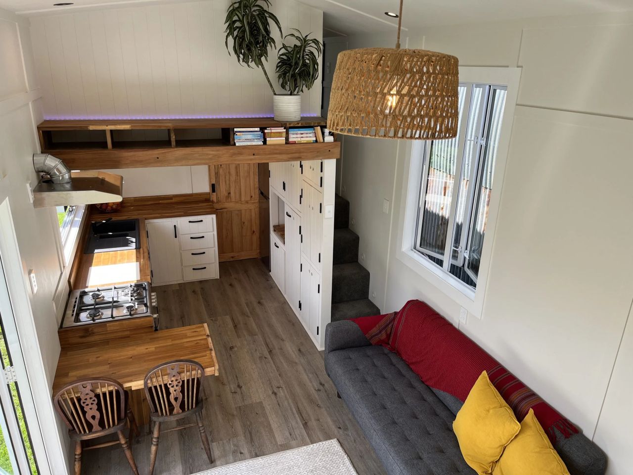 Old Man Pine tiny house on wheels