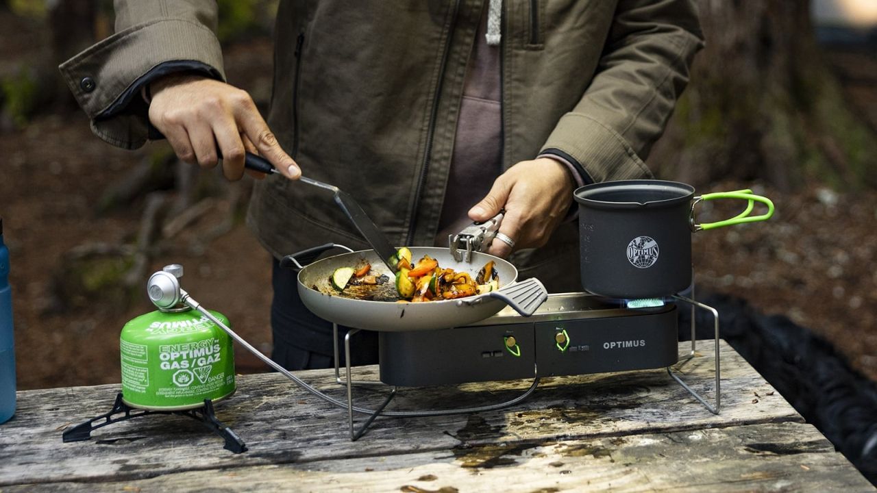 Optimus Gemini II 2-Burner Propane Camping Stove