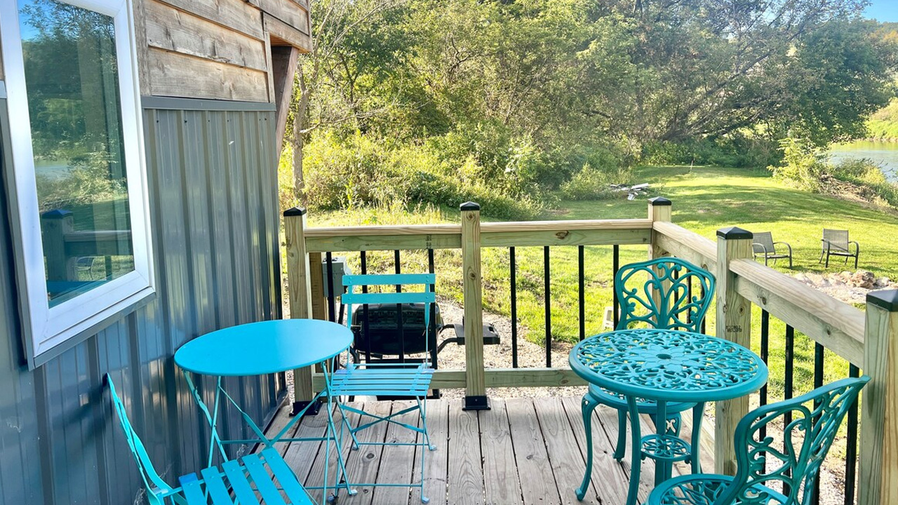 Outdoor Furniture of River Run Tiny House