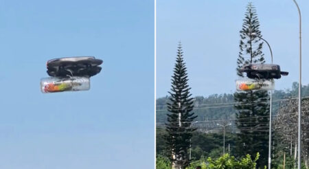 Pet Parent Builds Tiny Drone With Cabin for Injured Lovebird to Experience Sky Again After Cat Attack Pet Owner Builds Custom Drone With Cabin for His Injured Bird to Experience the sky Again