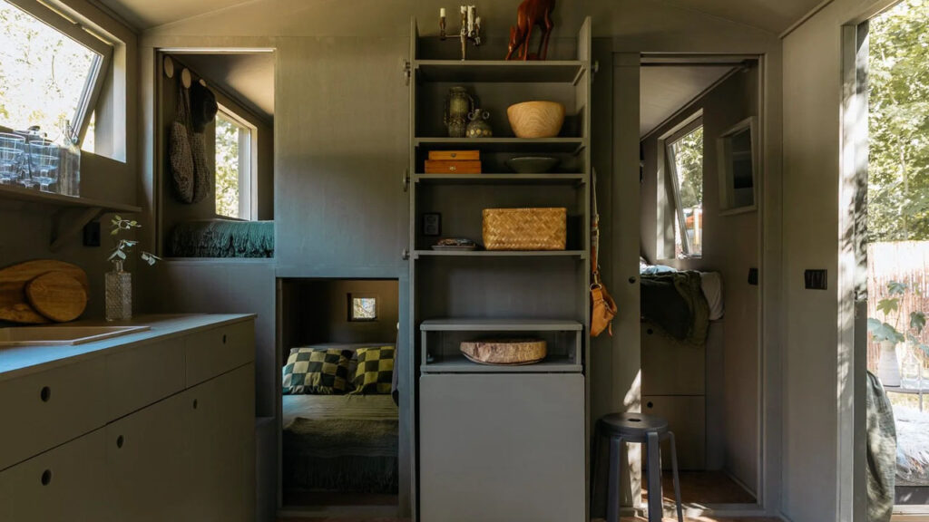 Prefab GRÖNA HUSET Tiny House Boasts Capacious Interior Despite its Compact size, Sleeps up to Seven People