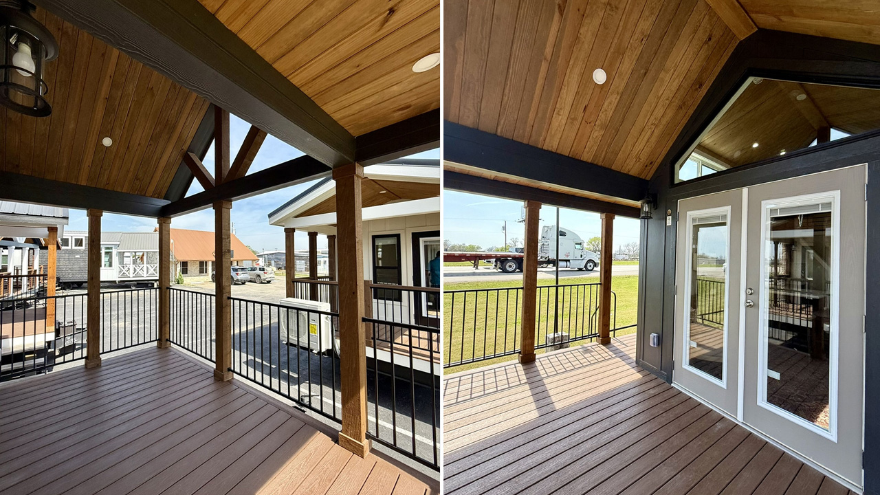 Primrose Tiny House - front porch