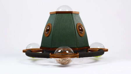 PAWDyssey: NASA-Inspired Kennel Lets Curious Dogs Sleep, Play, and Explore Like Space Travelers Randell Design Group_The PAWDyssey