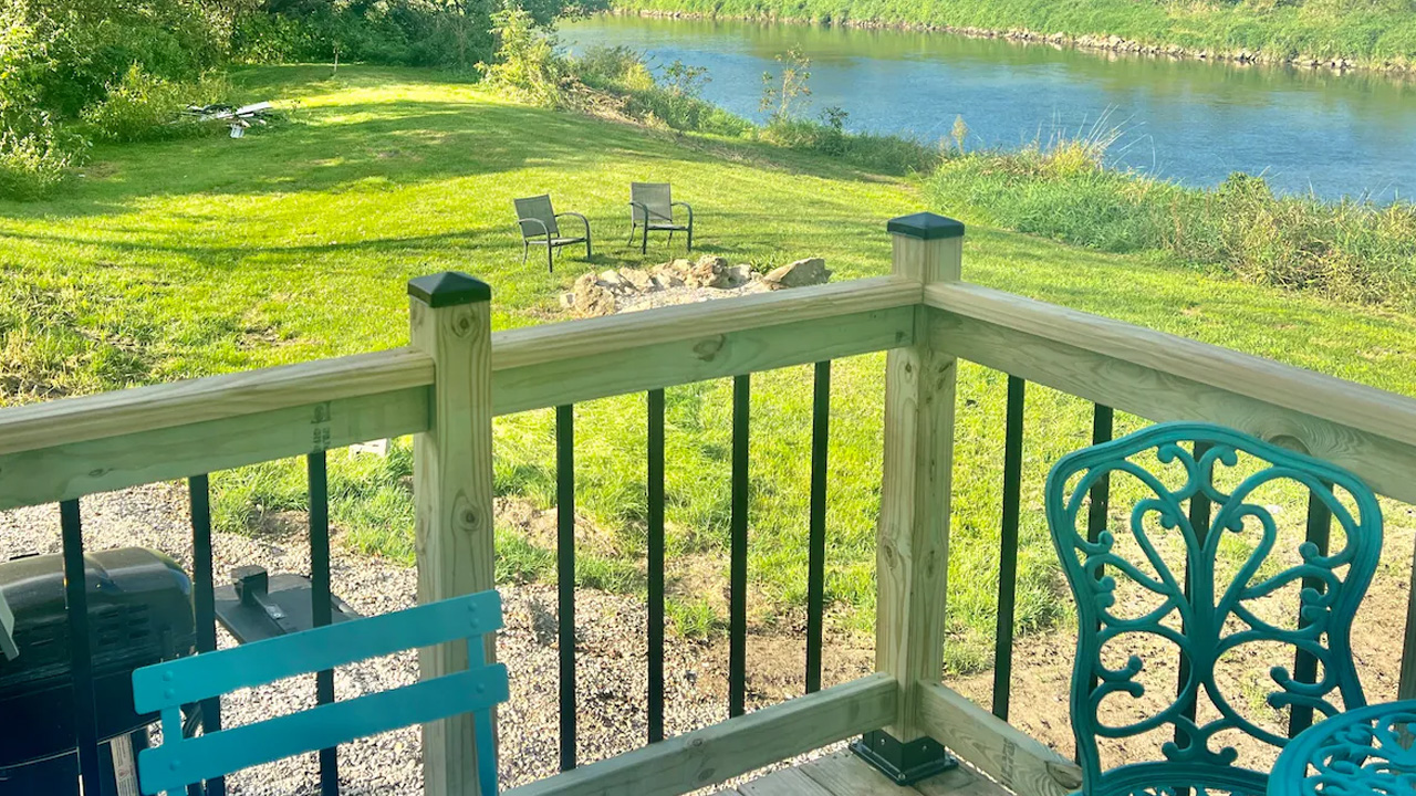 River Run Tiny House_Outdoor Deck