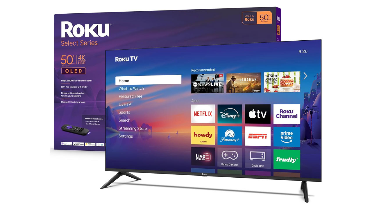 Roku-2026-50-Inch-Select-Series-Smart-TV-at-Memorial-day-sale-on-amazon-2026