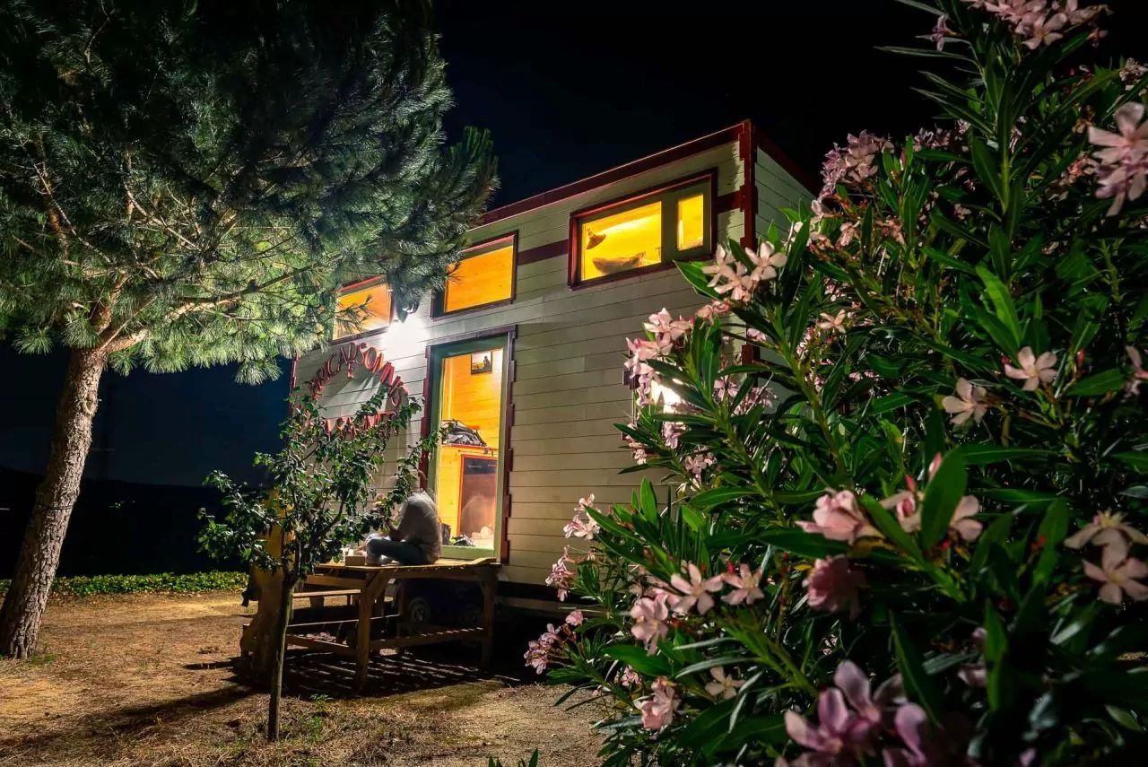 Sagnier Tiny House Takes Cues From Famous Catalan Architecture by Enric Sagnier