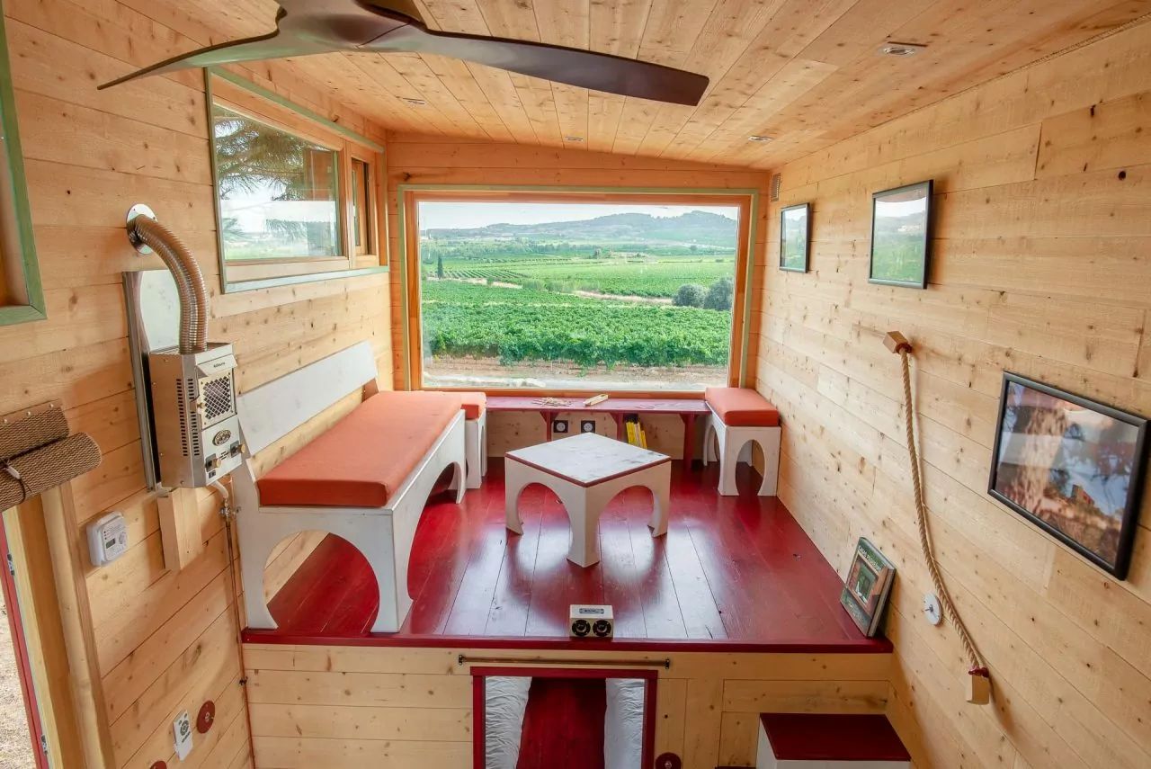 Sagnier Tiny House Takes Cues From Famous Catalan Architecture by Enric Sagnier