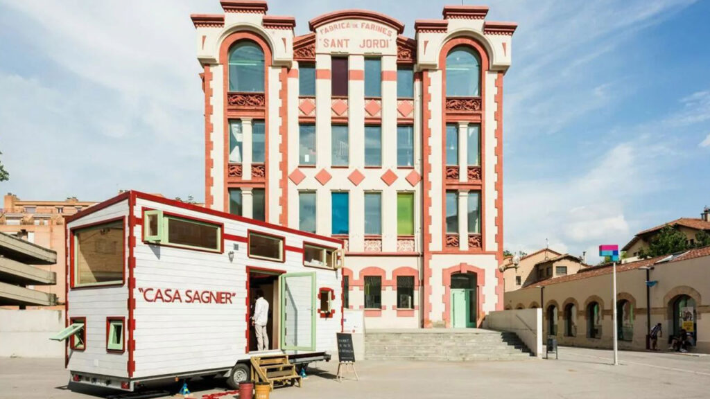 Sagnier Tiny House Takes Cues From Famous Catalan Architecture by Enric Sagnier
