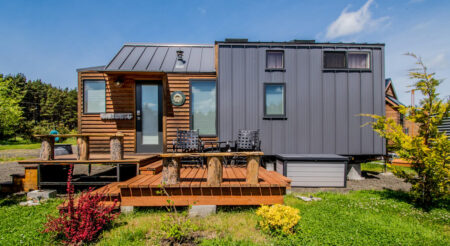 Sun-Drenched Sea Otter Tiny House has Two Bedrooms, Skylights Sea Otter Tiny House is an Oceanside Breezy Airbnb
