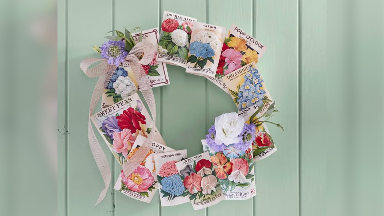 Seed Packet Wreath