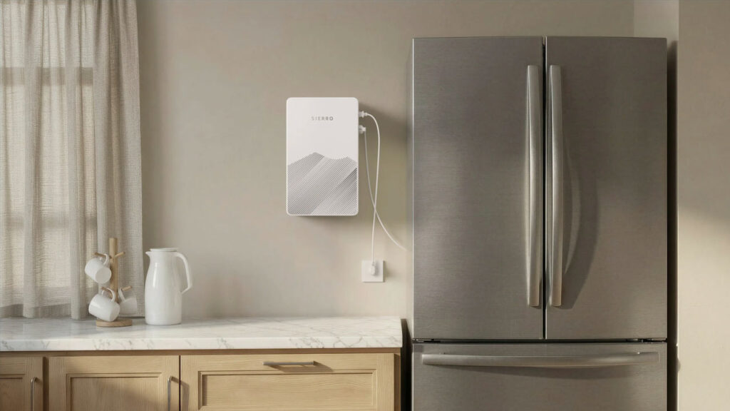 Sierro Home Backup System Runs Your Fridge for 20 Hours and Lasts Two Decades Sierro Home Backup