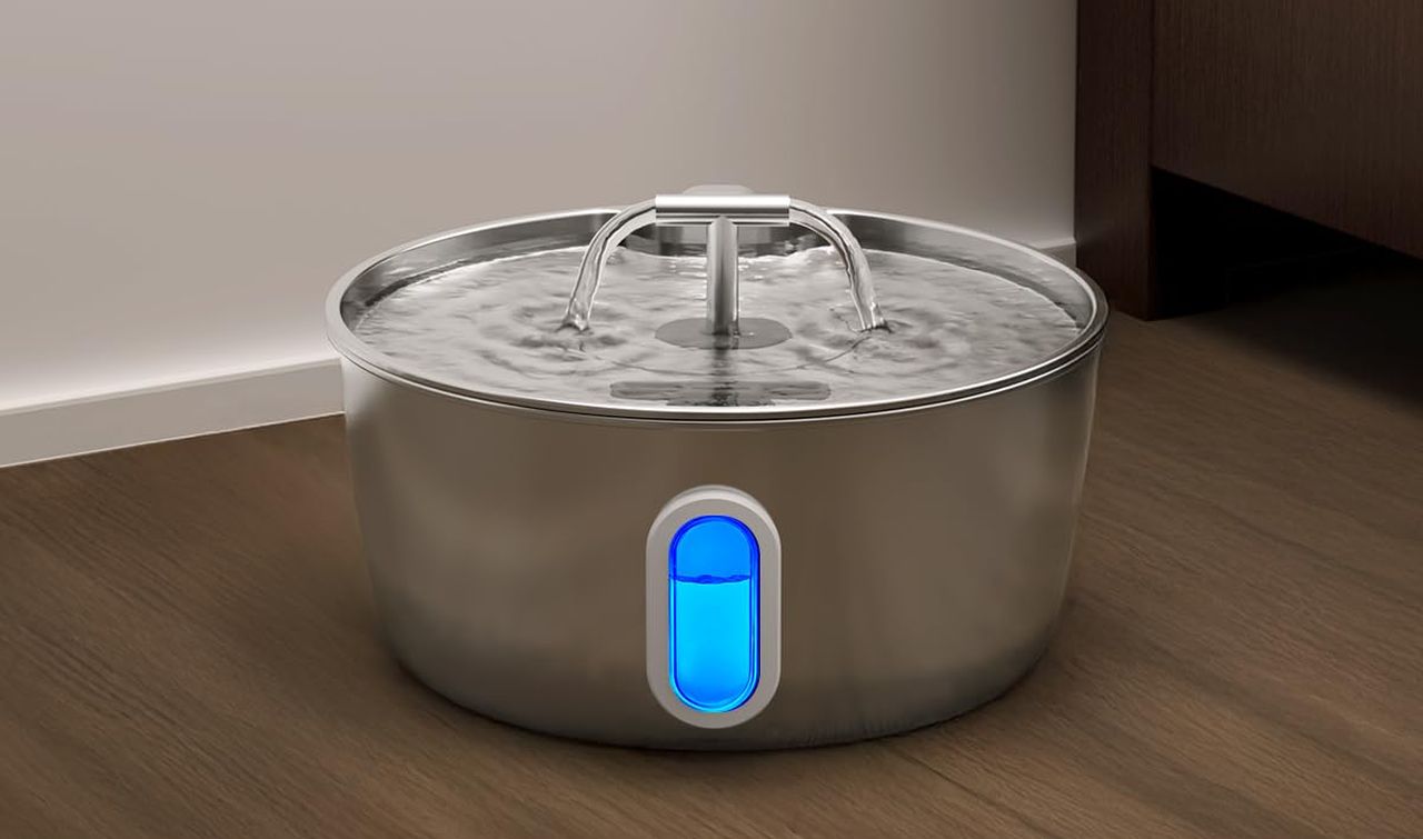 Stainless Steel Cat Water Fountain