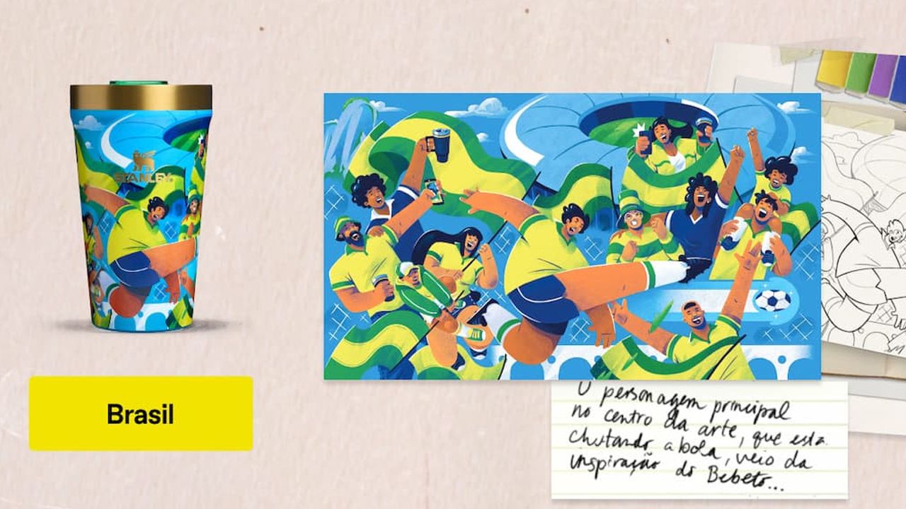 Stanley Fútbol Artist Collection - Brasil