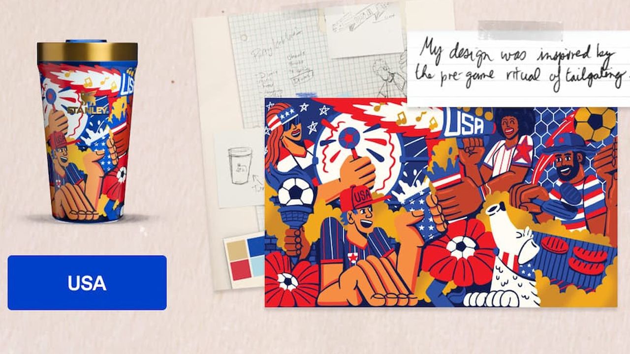 Stanley Fútbol Artist Collection - USA