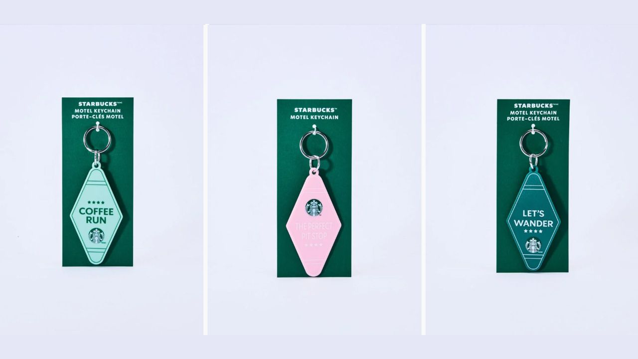 Starbucks Road Trip Collection - keychains