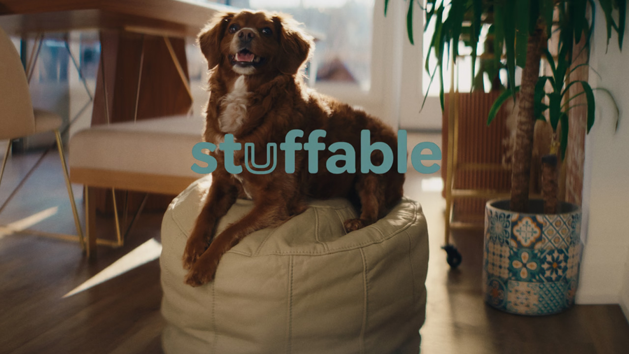 Durable Stuffable Pouf