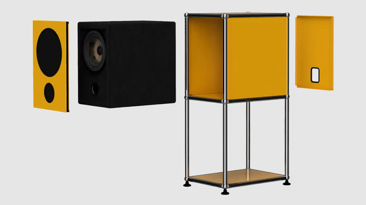 Symbol Audio Launches Speakers for USM Haller modular furniture system