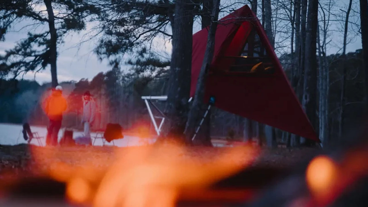 The weatherproof durable tents can withstand harsh climate