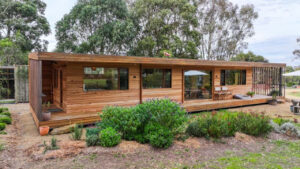 Mountain Studio is Family Tiny Home Draped in Japandi Minimalism and Intense Woodwork The rectangular silhouette of the Mountain Studio