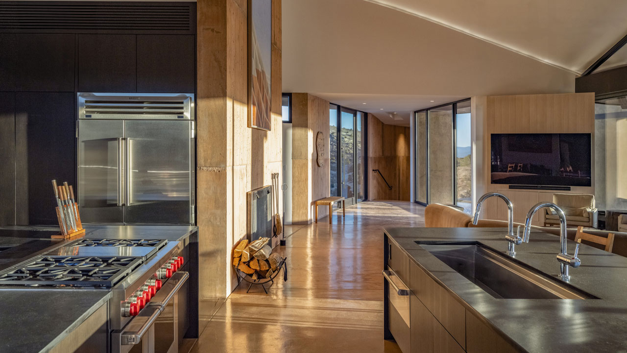 The Great room is the main living zone that forms family hub