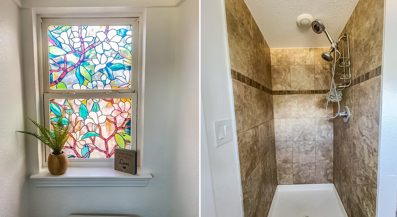 Bathroom of Othello tiny home on wheels