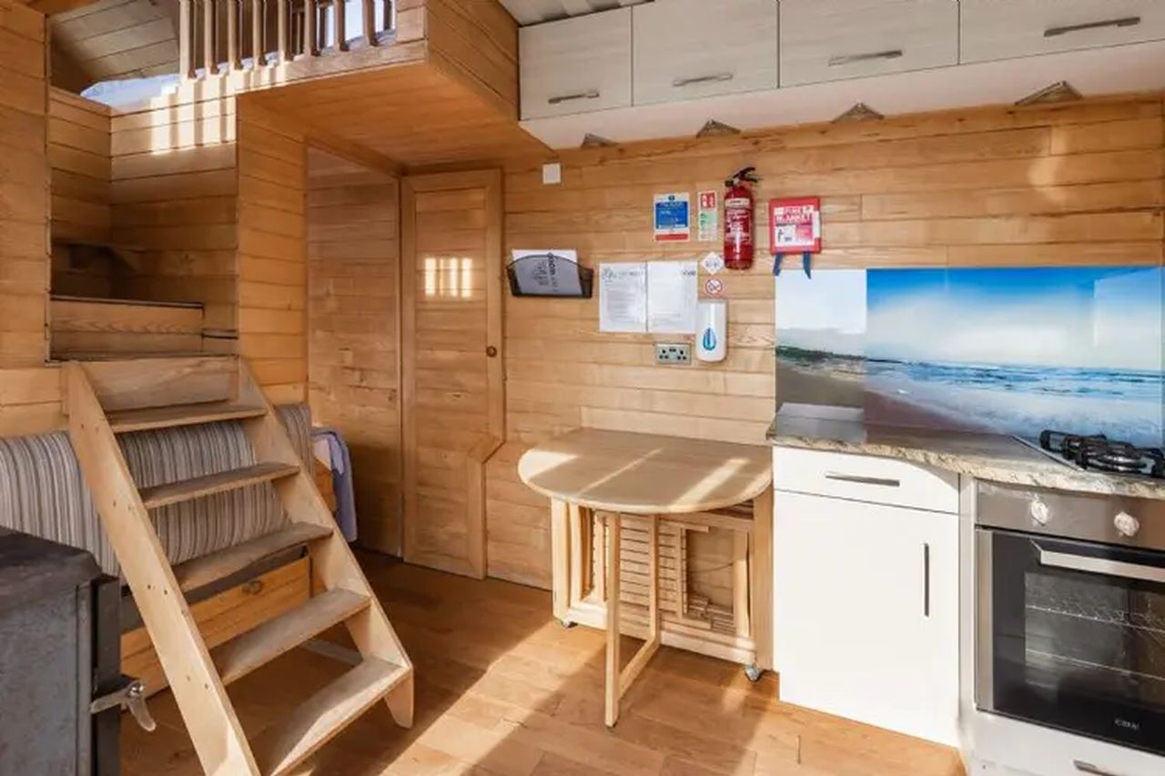 Tinywod One Tiny House_living Room