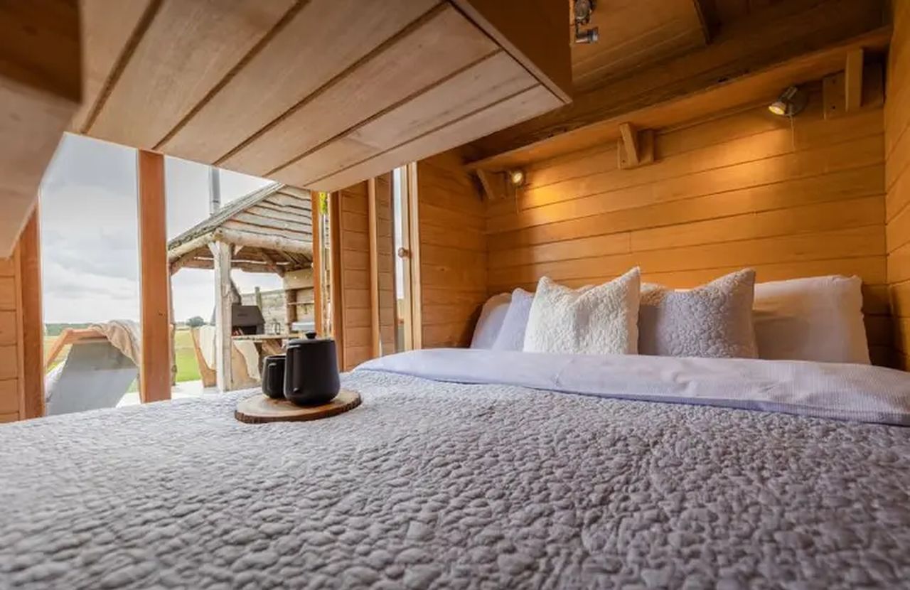 Tinywood One Tiny House_Master bedroom_1