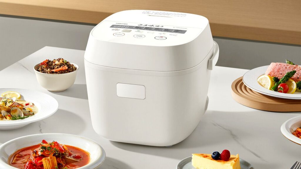 Families are Switching Fast to This Toshiba’s 15-Function Rice Cooker, and You can Get it for $117 Toshiba OriginTaste rice cooker