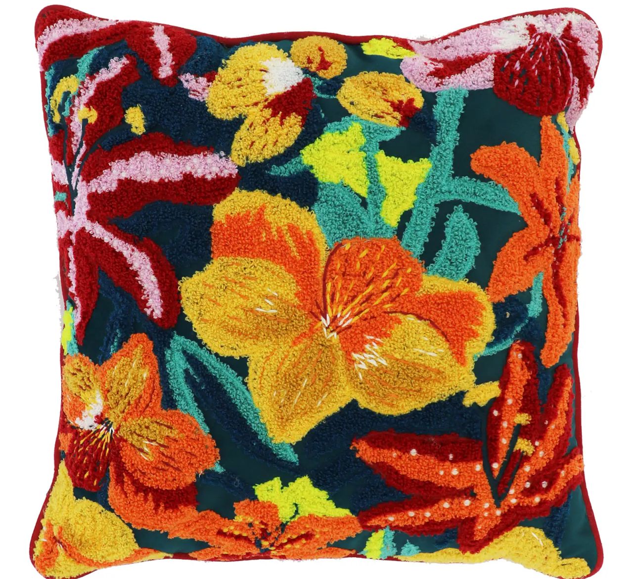 Tropical Flower Pillow