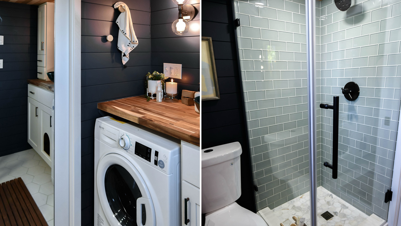 Urban Kootenay Tiny House - bathroom