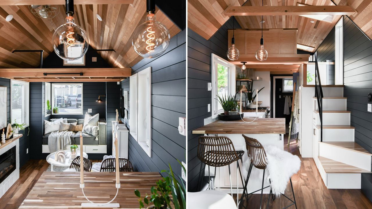Urban Kootenay Tiny House - interior 1