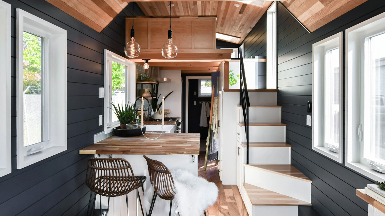 Urban Kootenay Tiny House - interior 2