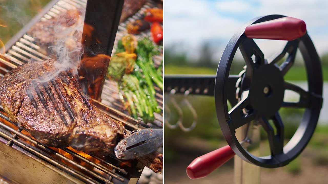 Weber Santa Maria-Style Live-Fire Grill