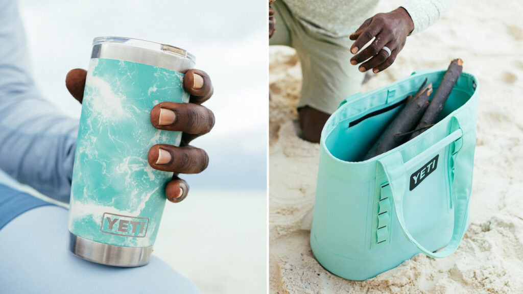 Summer-Coded YETI Seafoam Collection Captures Life in the Bahamas in Stunningly Beachy Colorway YETI Seafoam Collection