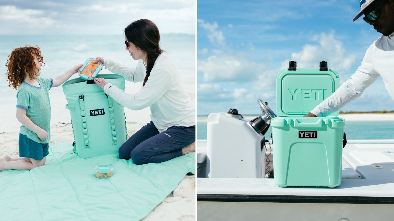 YETI Seafoam Collection will take you to beach