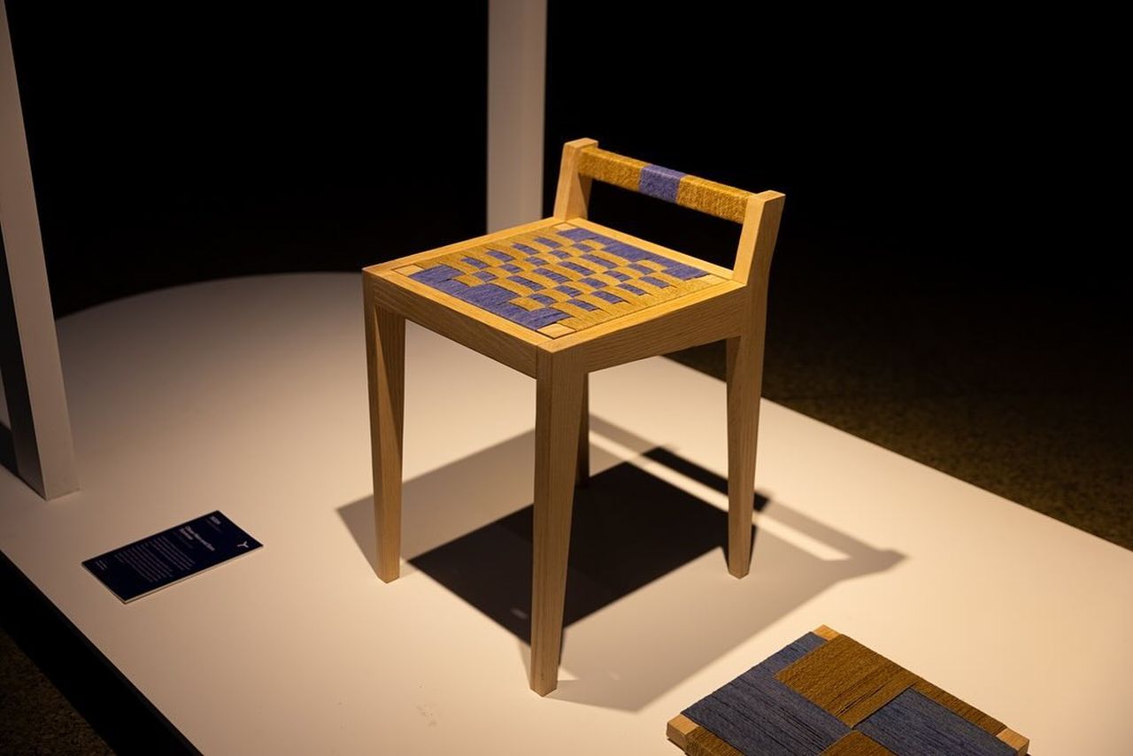 Zahra Stool by Malak El Zeftawy and Rana Ayman MIddel east designers at milan design week 2026